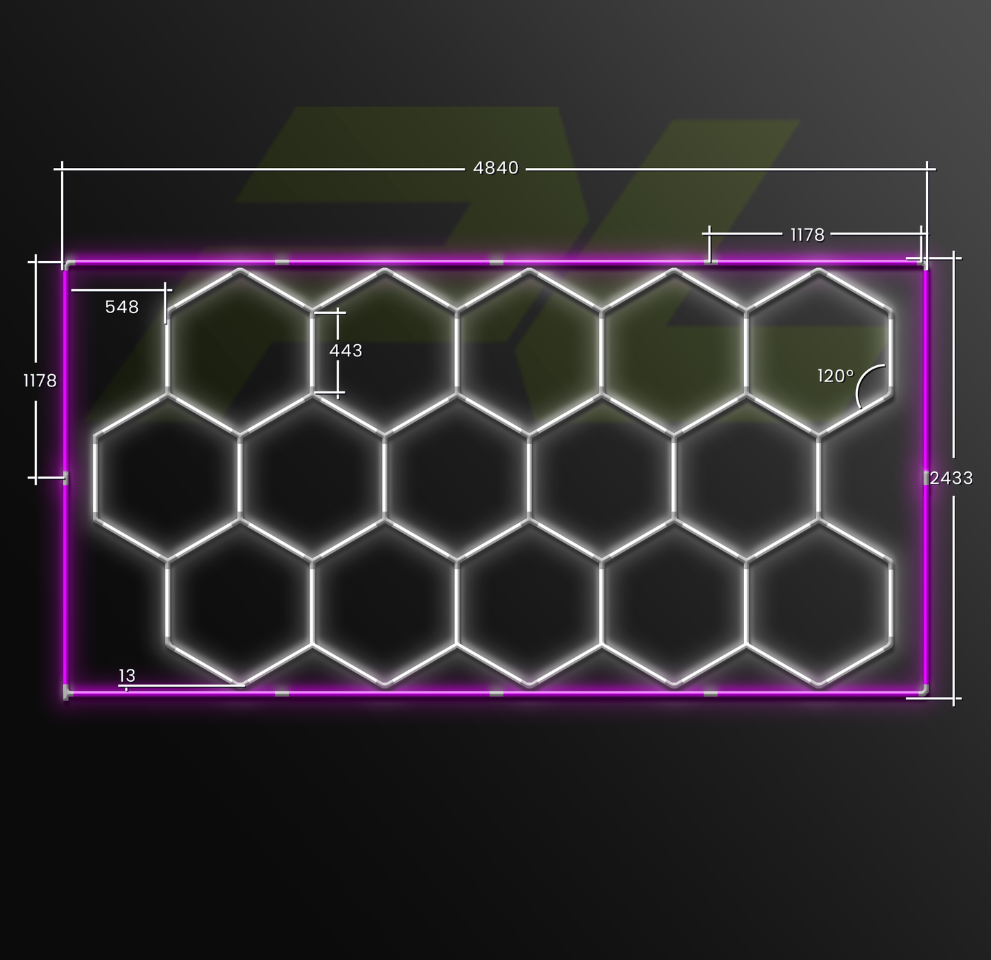 PL1028 Borde a Color