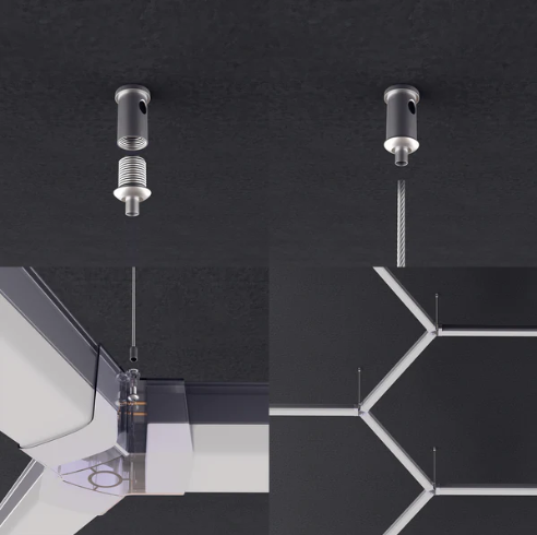 Kit cables de suspension 35pcs